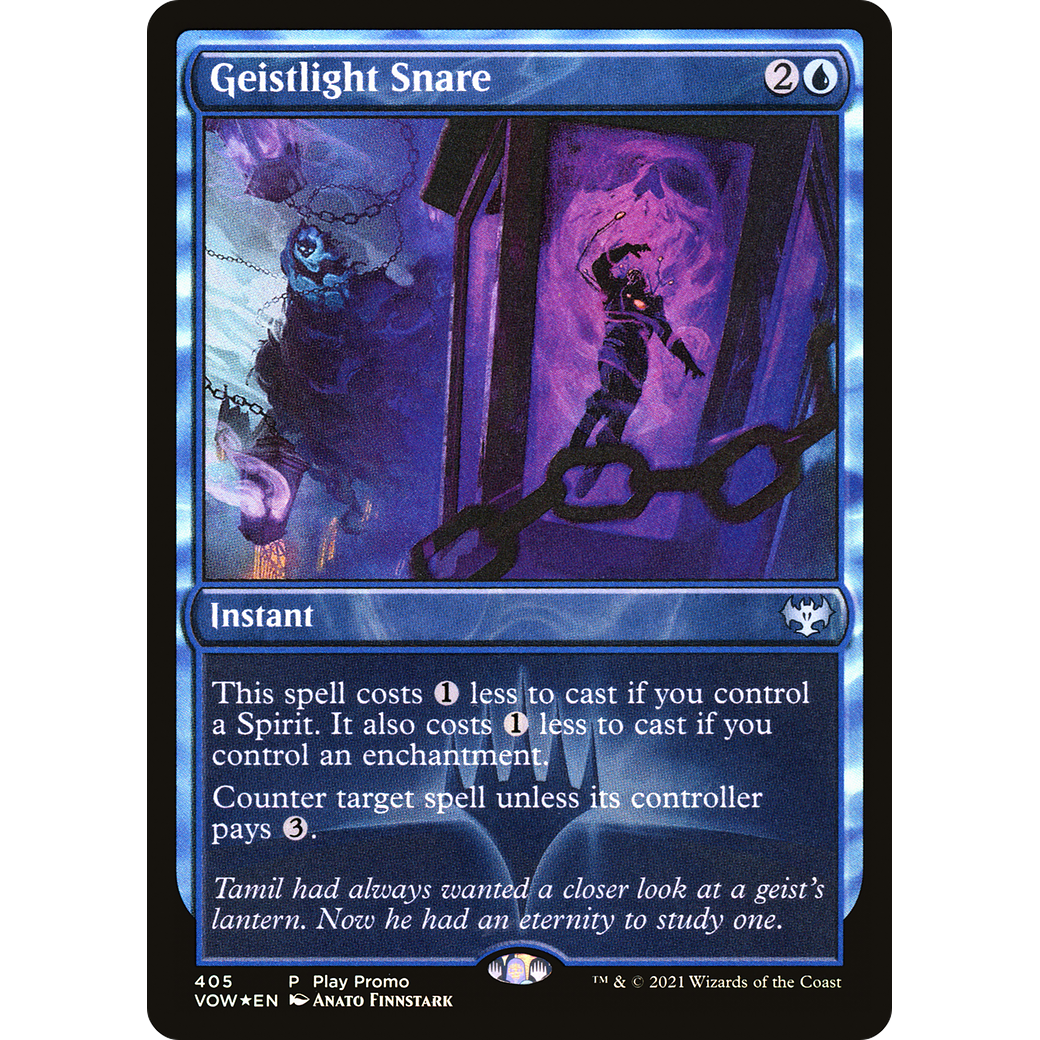 Geistlight Snare (PLAY-405) - Innistrad: Crimson Vow Foil