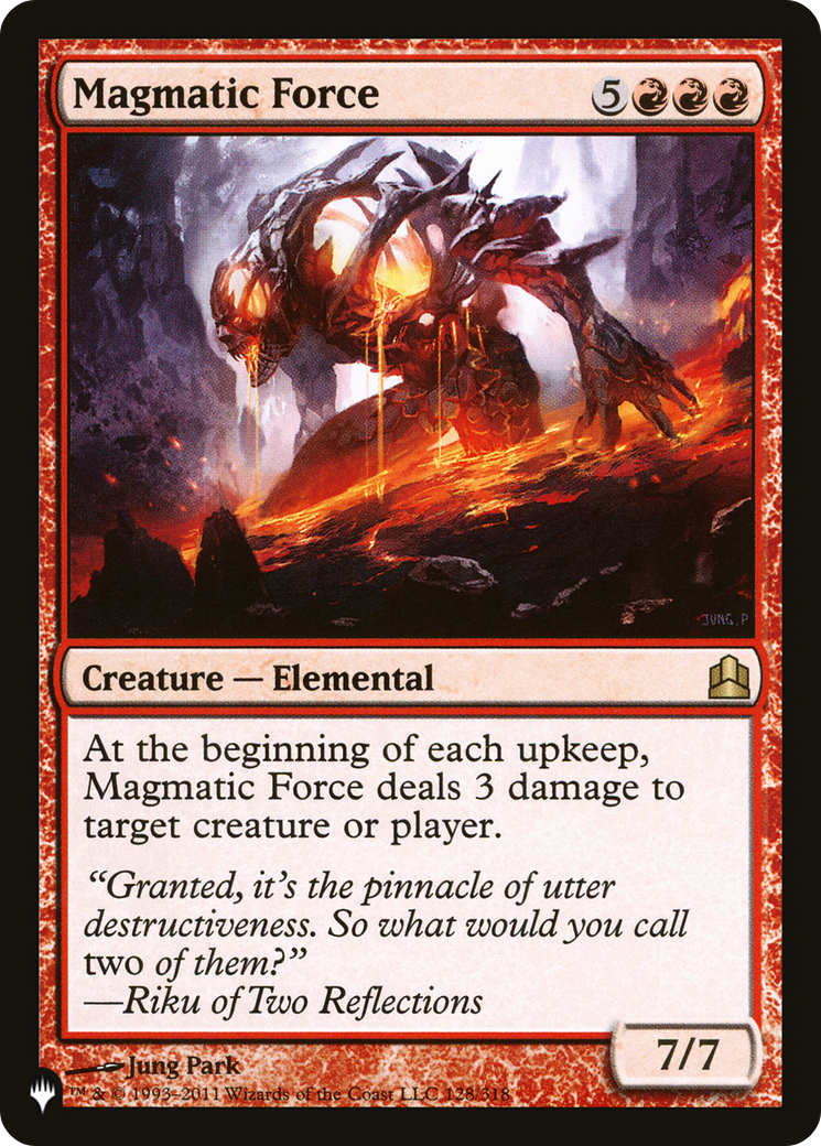 Magmatic Force (LIST-128/318) - The List