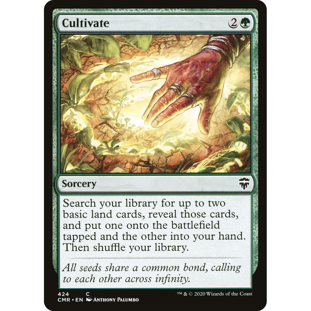 Cultivate (CMR-424) - Commander Legends