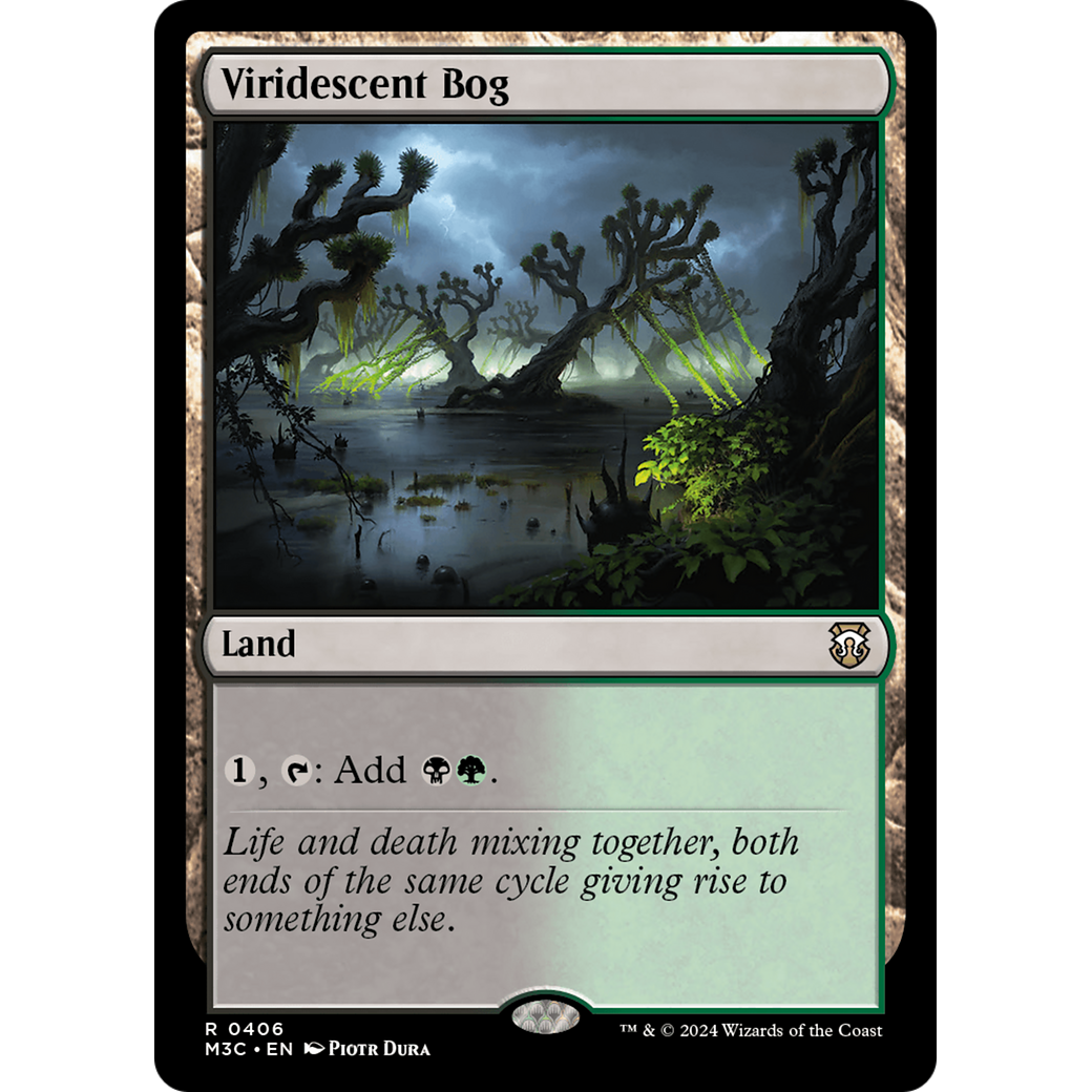 Viridescent Bog (M3C-406) - Modern Horizons 3 Commander