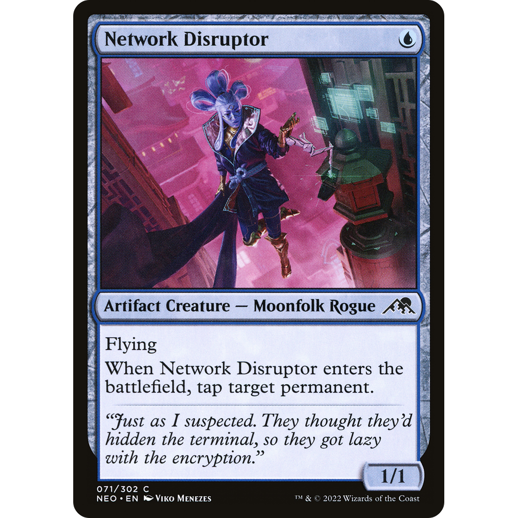 Network Disruptor (NEO-071) - Kamigawa: Neon Dynasty
