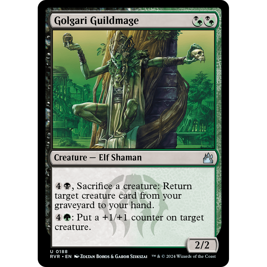 Golgari Guildmage (RVR-188) - Ravnica Remastered Foil