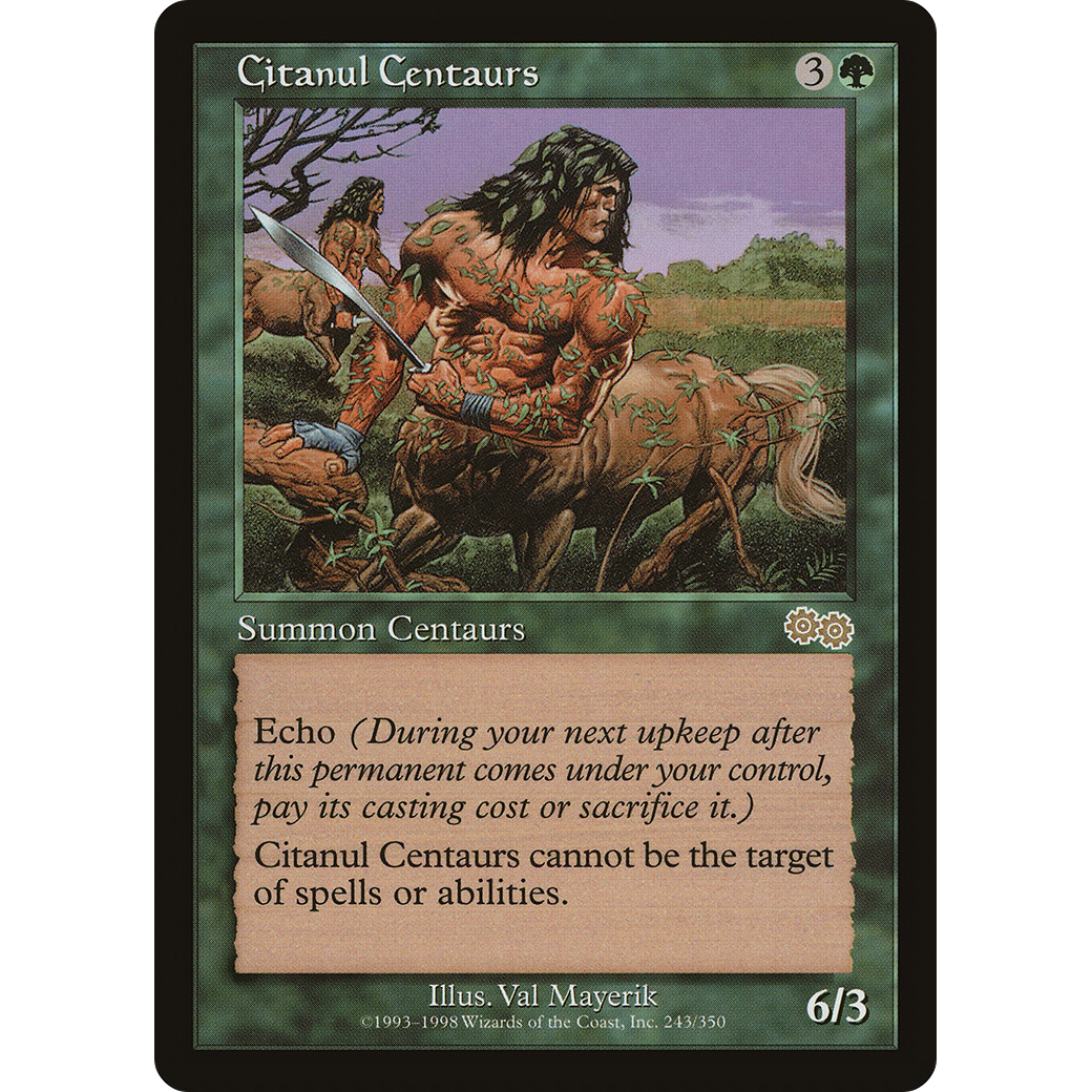 Citanul Centaurs (USG-243) - Urza's Saga