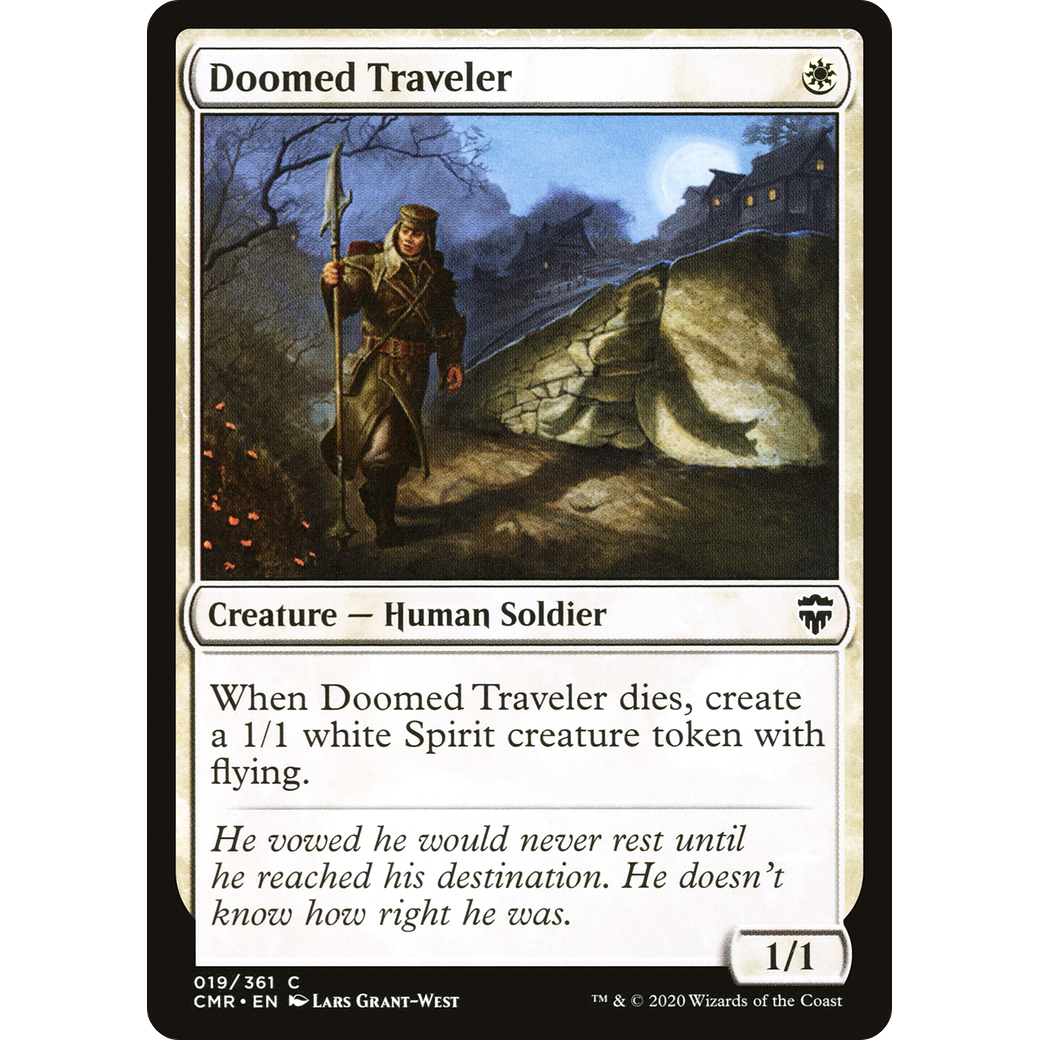 Doomed Traveler (CMR-019) - Commander Legends