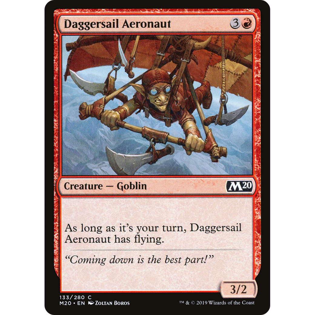 Daggersail Aeronaut (M20-133) - Core Set 2020 Foil