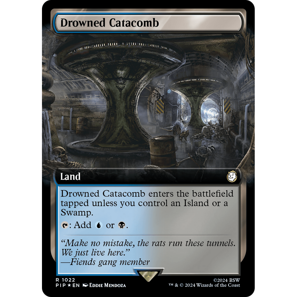 Drowned Catacomb (PIP-1022) - Fallout: (Extended Art) Foil