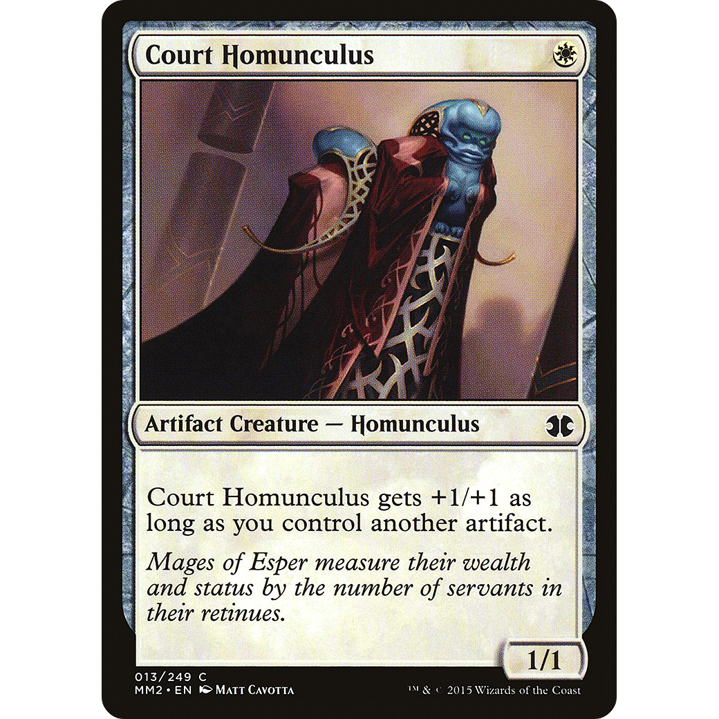 Court Homunculus (MM2-013) - Modern Masters 2015