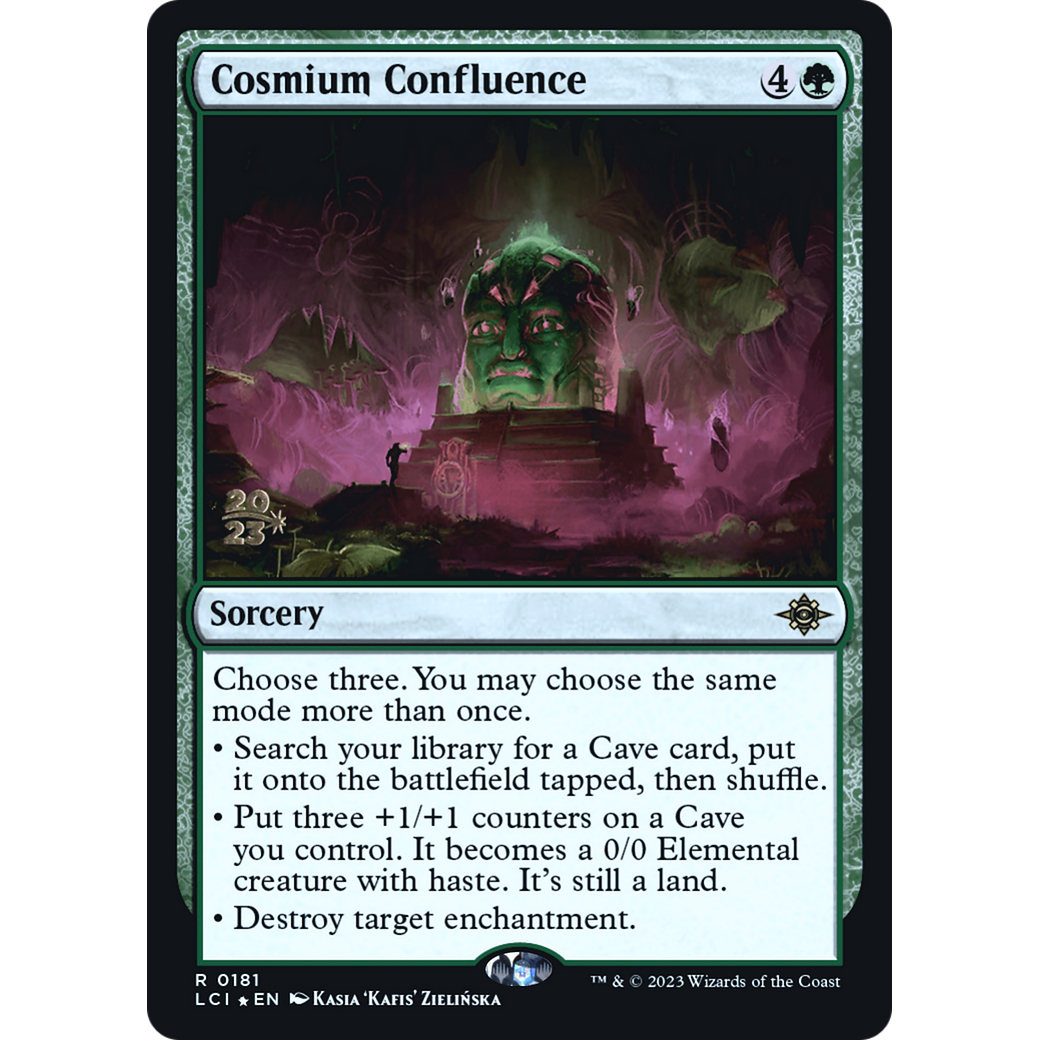 Cosmium Confluence (PRE-181S) - The Lost Caverns of Ixalan Promos Foil