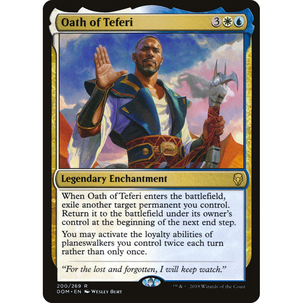 Oath of Teferi (DOM-200) - Dominaria Foil