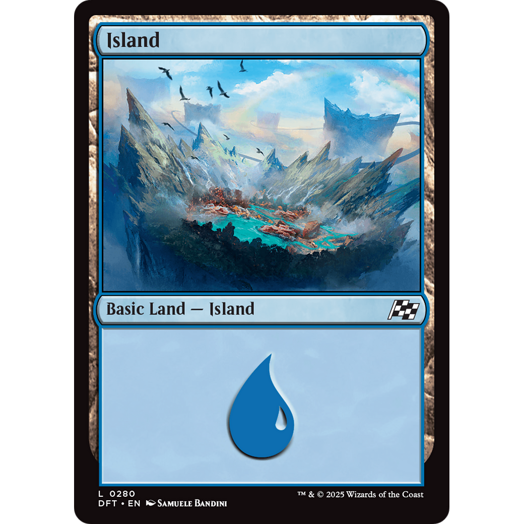 Island (DFT-280) - Aetherdrift Foil