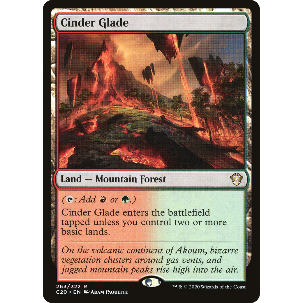 Cinder Glade (C20-263) - Commander 2020