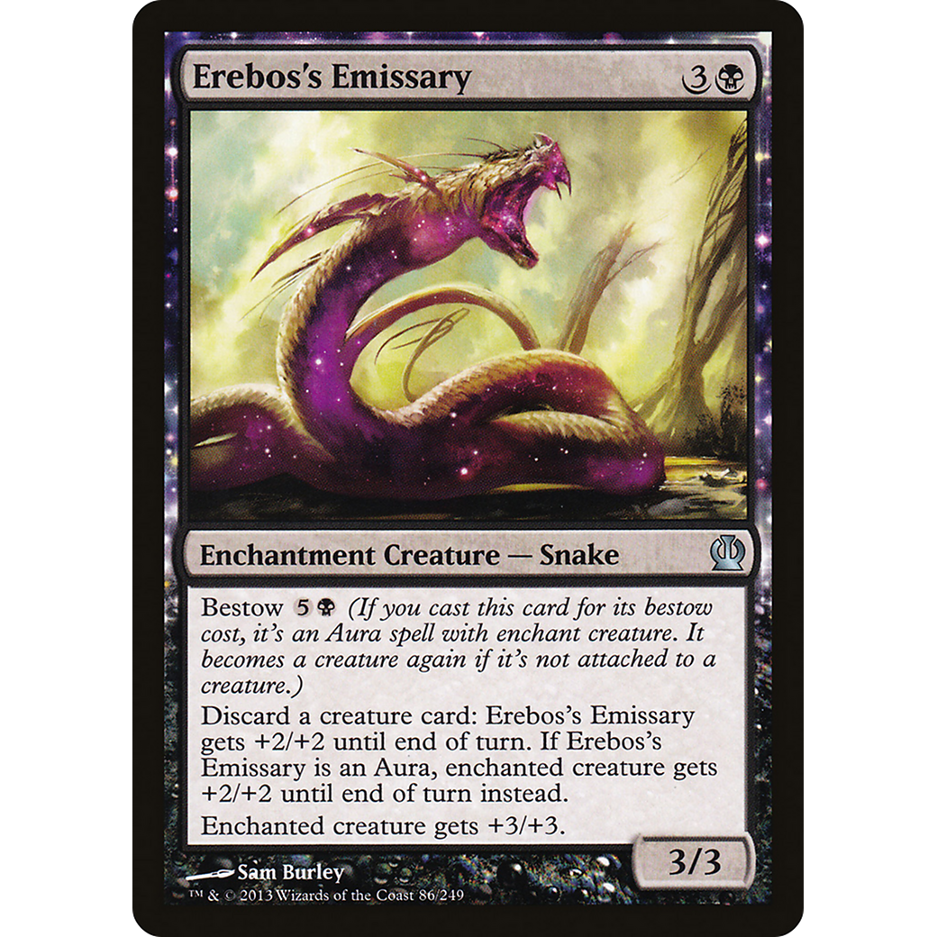 Erebos's Emissary (THS-086) - Theros: (enchantment)
