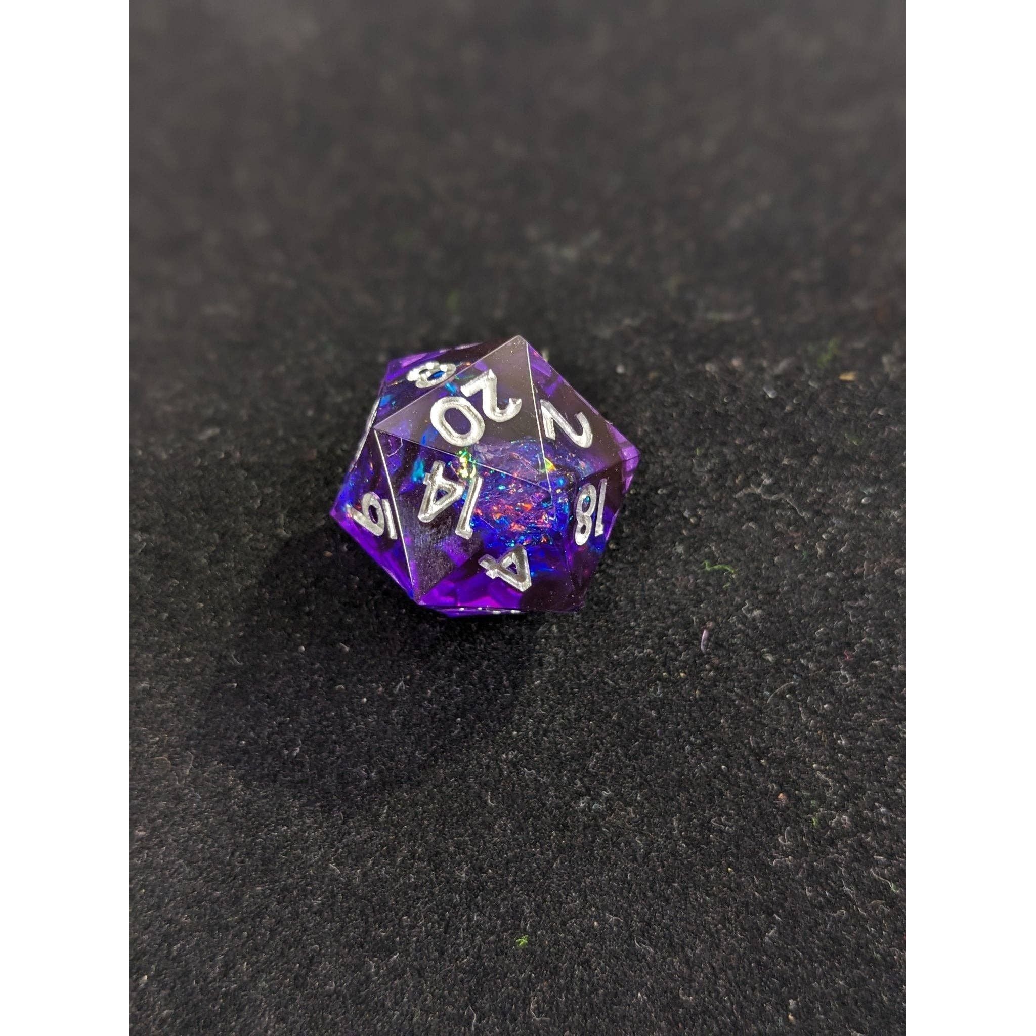 Mystic Nebula - 7 Piece Luxury D&D Dice Set