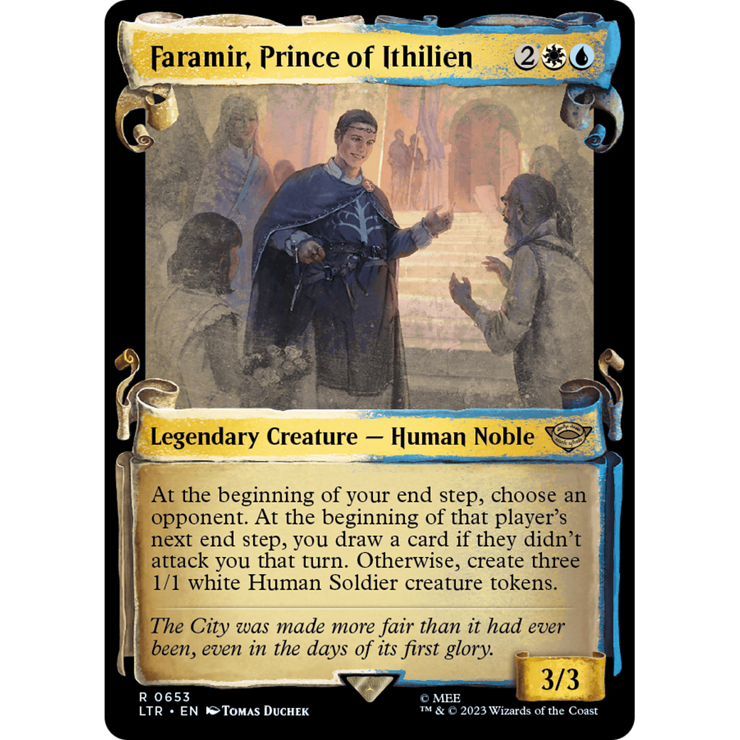 Faramir, Prince of Ithilien (LTR-653) - The Lord of the Rings: Tales of Middle-earth: (Showcase) Foil