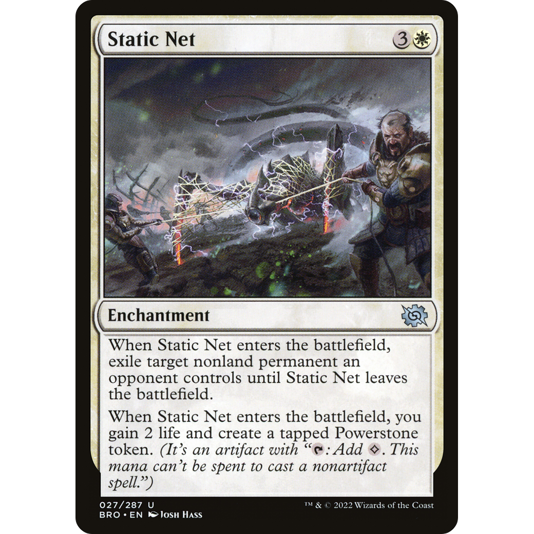 Static Net (BRO-027) - The Brothers' War