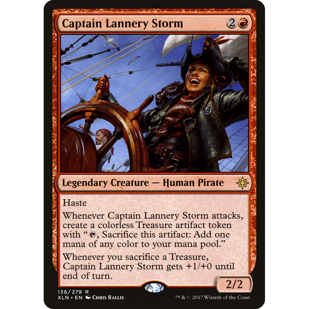 Captain Lannery Storm (XLN-136) - Ixalan