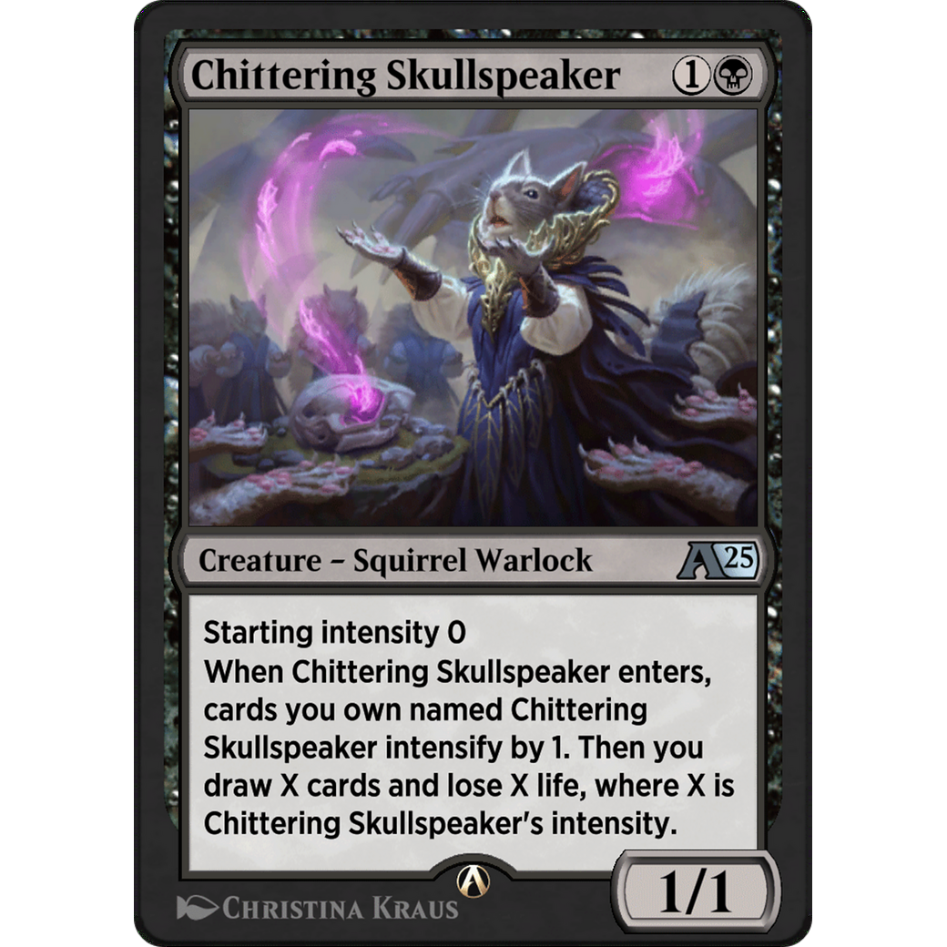 Chittering Skullspeaker (YBLB-009) - Alchemy: Bloomburrow