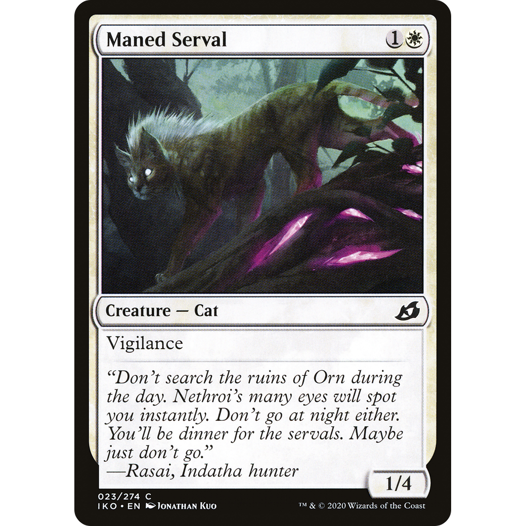 Maned Serval (IKO-023) - Ikoria: Lair of Behemoths