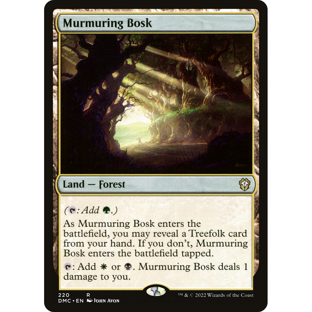 Murmuring Bosk (DMC-220) - Dominaria United Commander