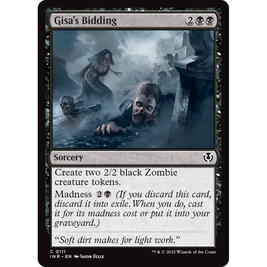 Gisa's Bidding (INR-111) - Innistrad Remastered
