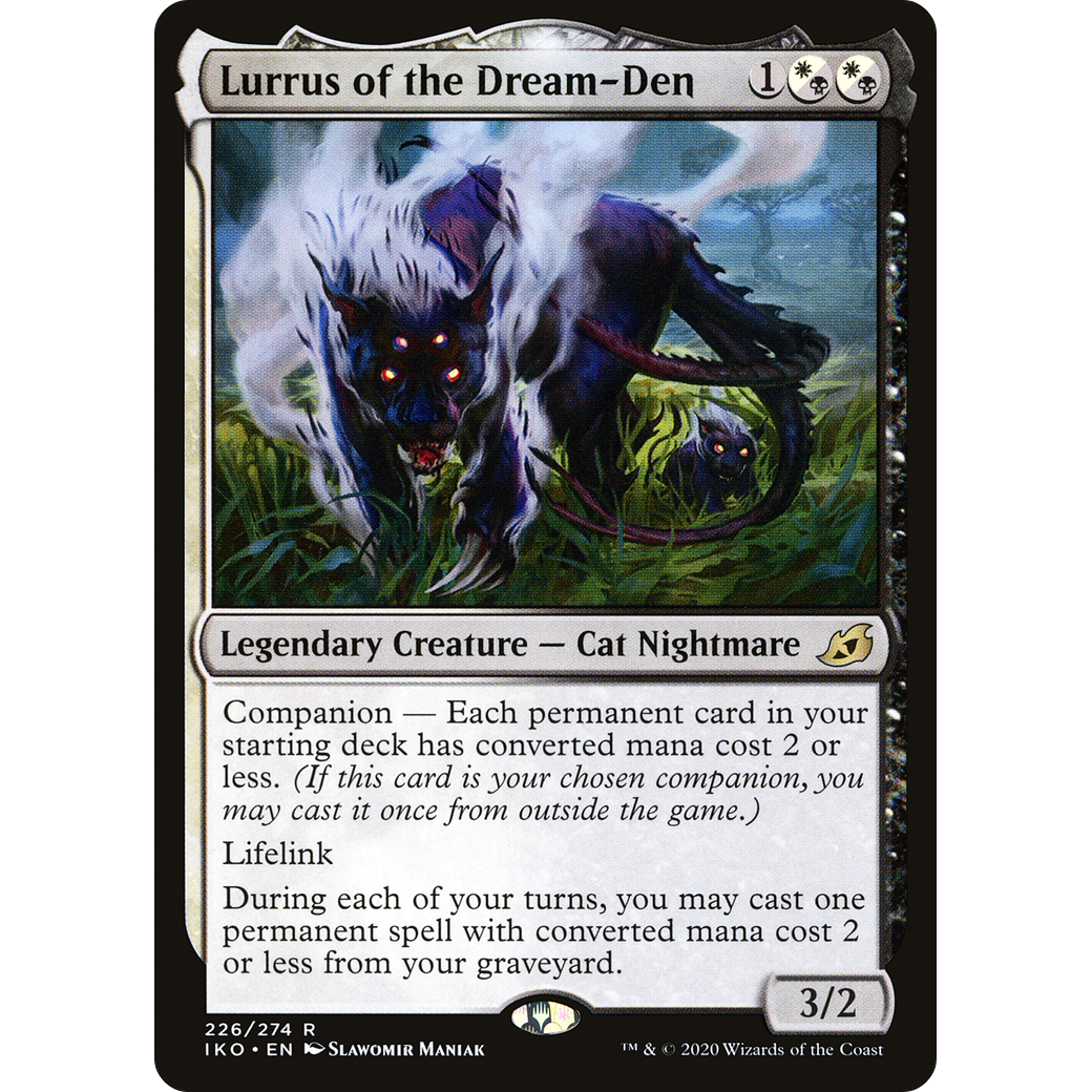 Lurrus of the Dream-Den (IKO-226) - Ikoria: Lair of Behemoths: (companion)