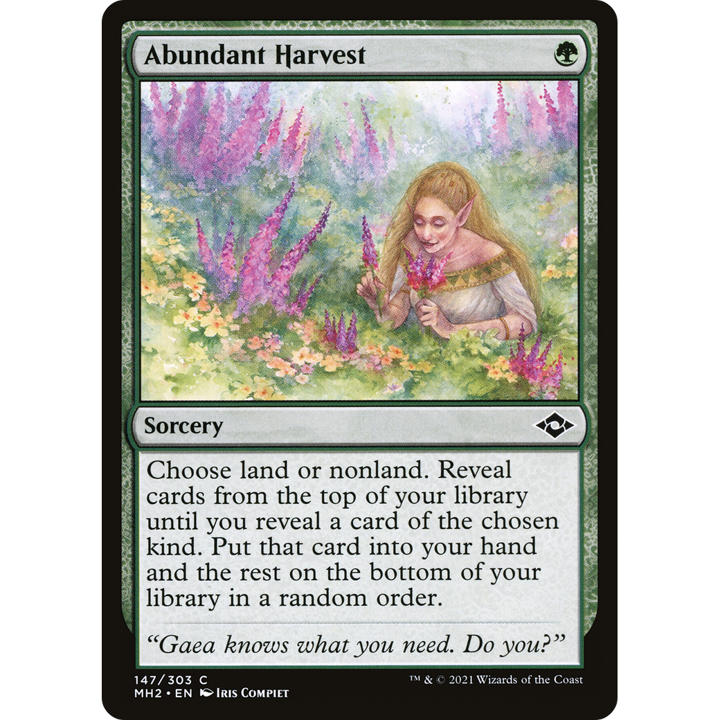 Abundant Harvest (MH2-147) - Modern Horizons 2 Foil