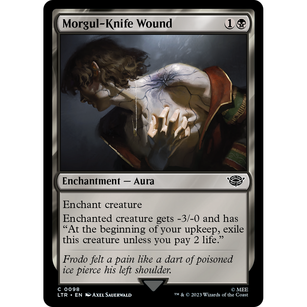 Morgul-Knife Wound (LTR-098) - The Lord of the Rings: Tales of Middle-earth Foil