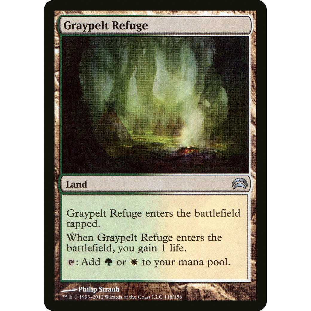 Graypelt Refuge (PC2-118) - Planechase 2012 Foil