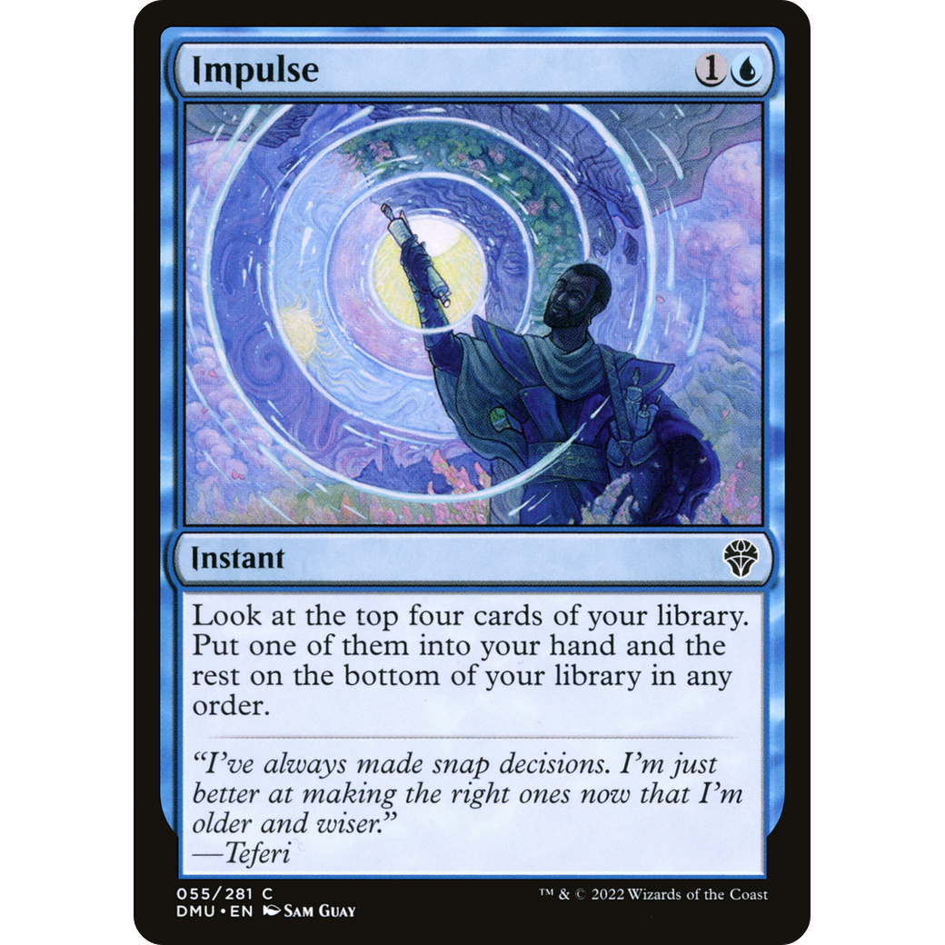 Impulse (DMU-055) - Dominaria United Foil