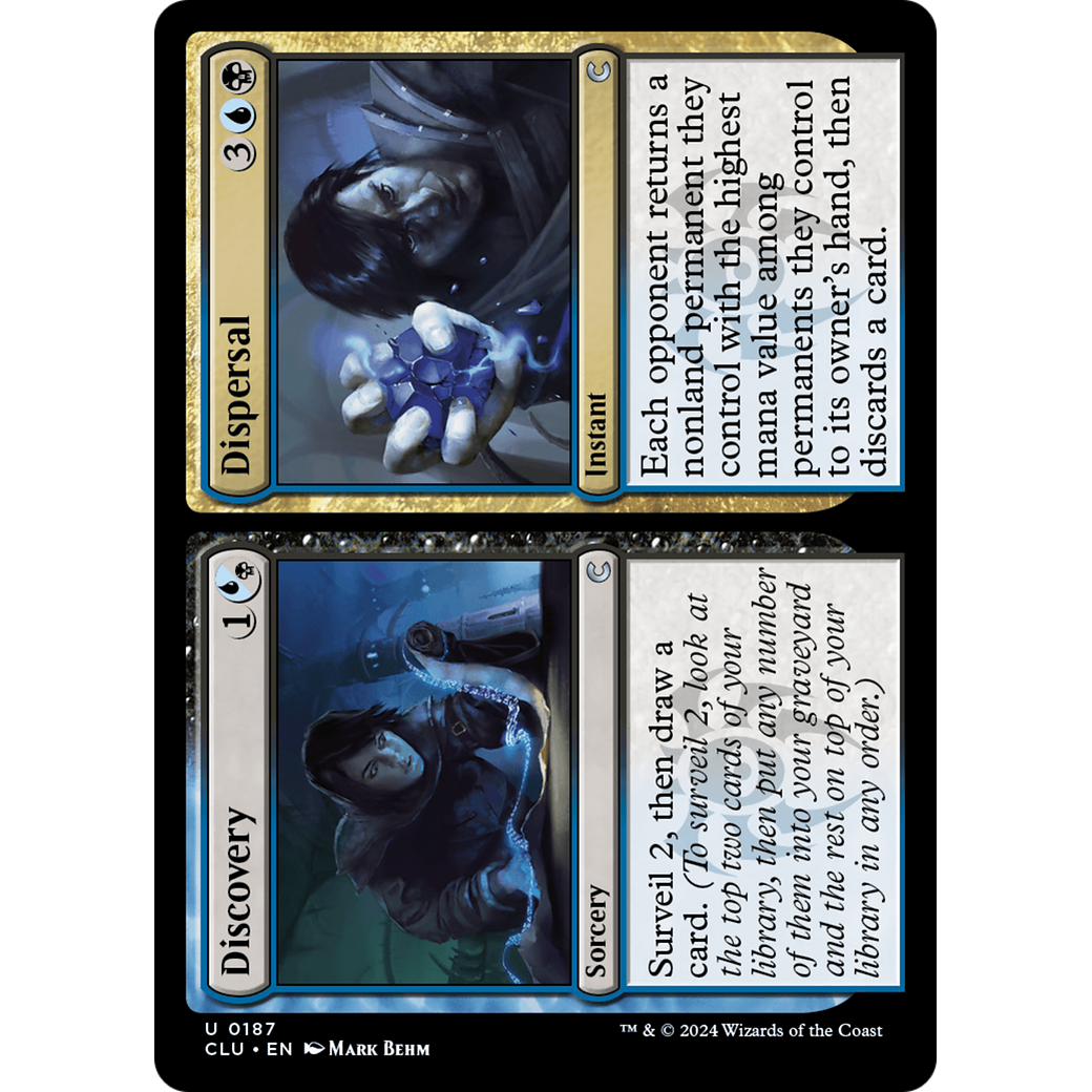 Discovery // Dispersal (CLU-187) - Ravnica: Clue Edition