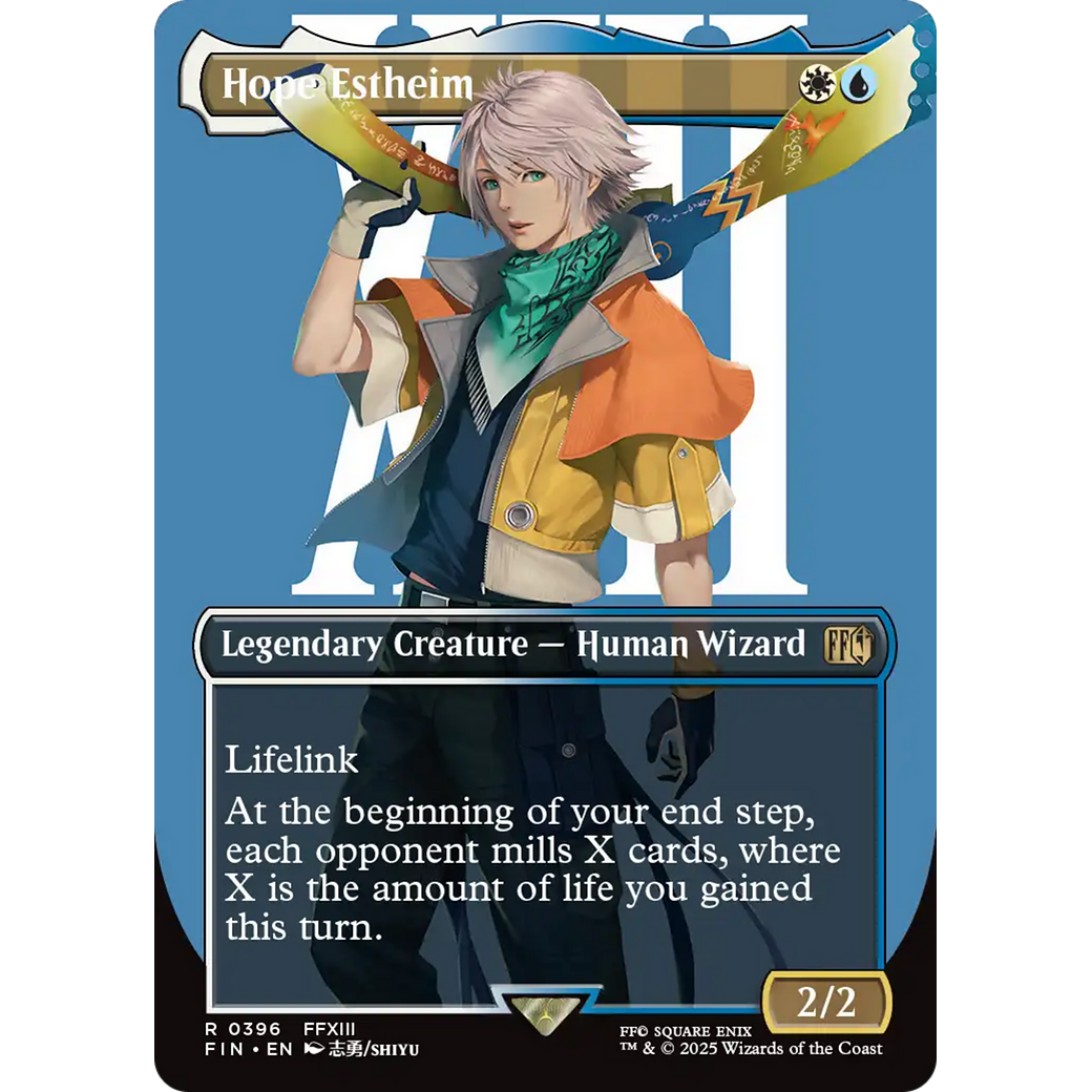Hope Estheim (FIN-396) - FINAL FANTASY (Borderless) Foil