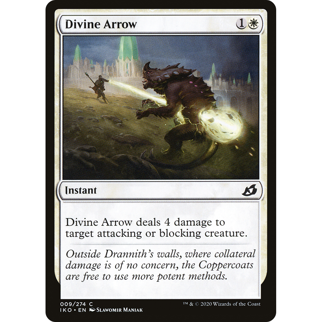 Divine Arrow (IKO-009) - Ikoria: Lair of Behemoths Foil