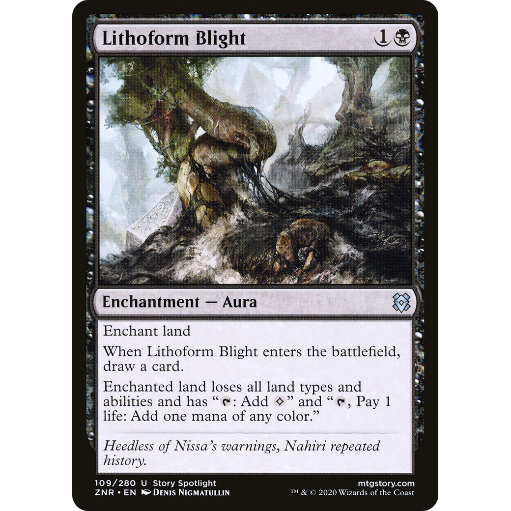 Lithoform Blight (ZNR-109) - Zendikar Rising