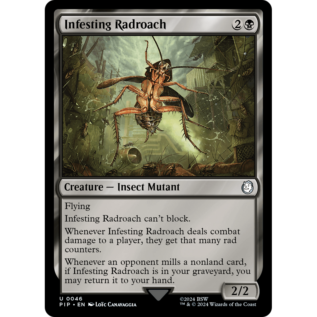 Infesting Radroach (PIP-046) - Fallout Foil