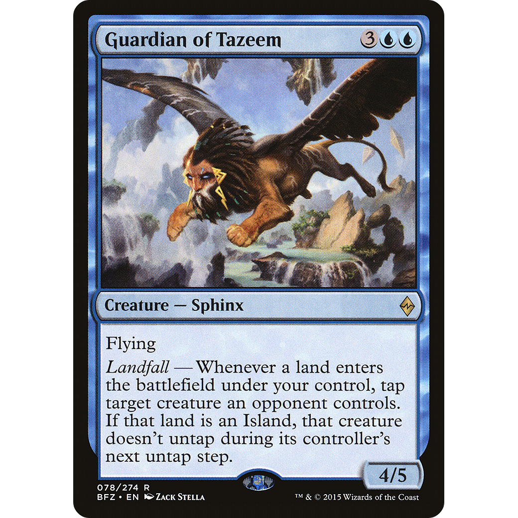 Guardian of Tazeem (BFZ-078) - Battle for Zendikar