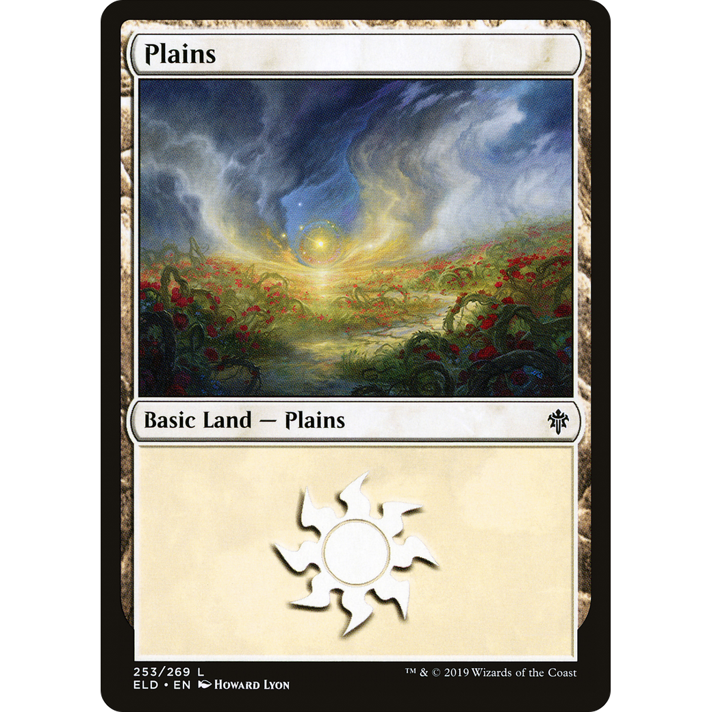 Plains (253) (ELD-253) - Throne of Eldraine