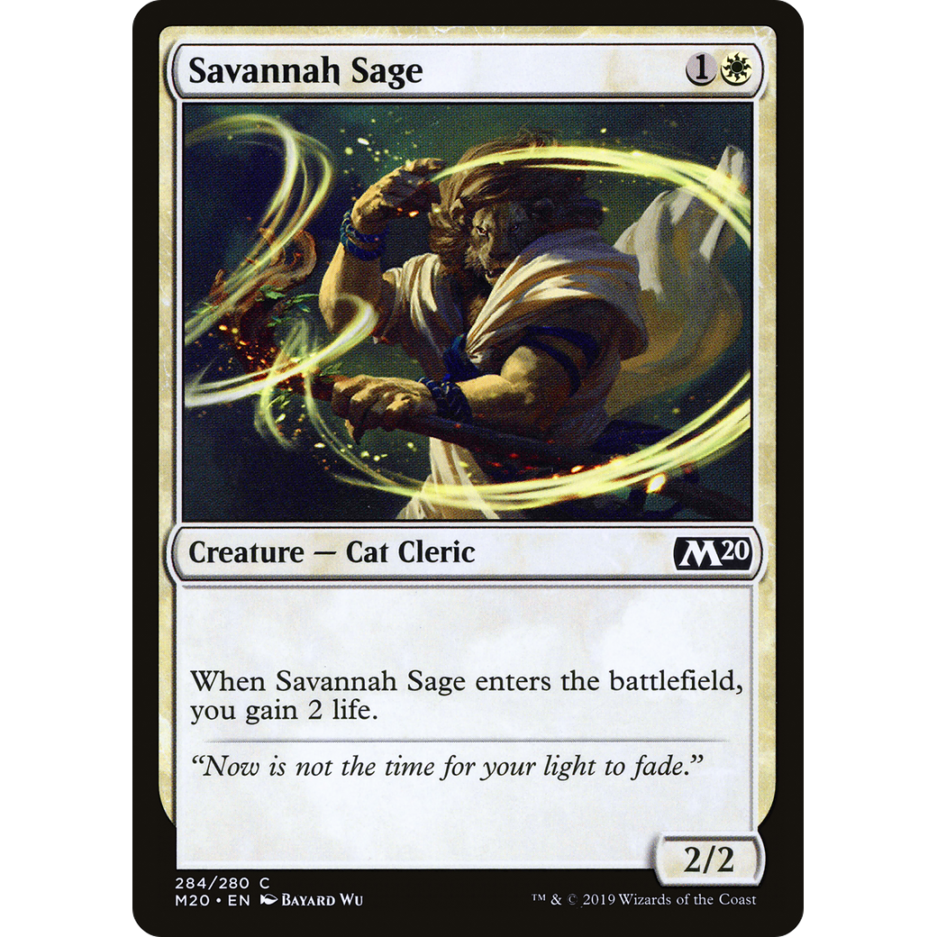 Savannah Sage (M20-284) - Core Set 2020