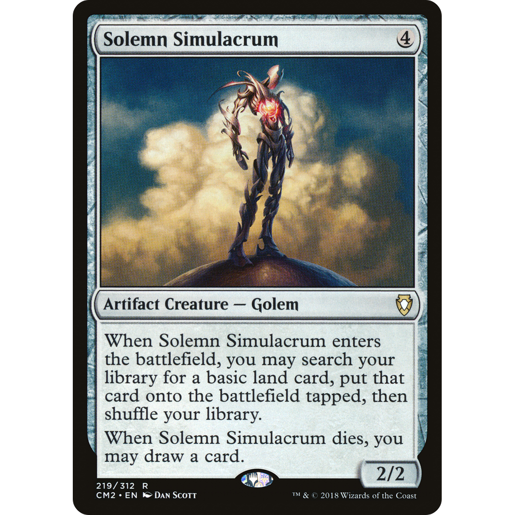 Solemn Simulacrum (219) (CM2-219) - Commander Anthology Volume II