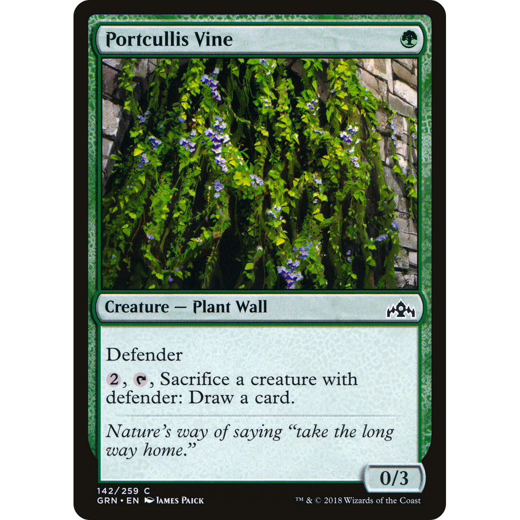 Portcullis Vine (GRN-142) - Guilds of Ravnica
