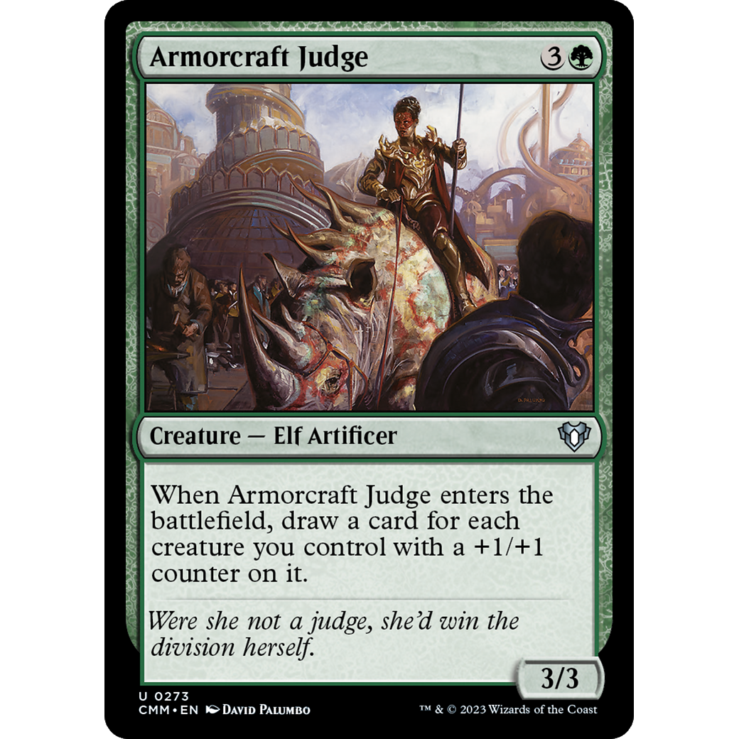 Armorcraft Judge (CMM-273) - Commander Masters Foil