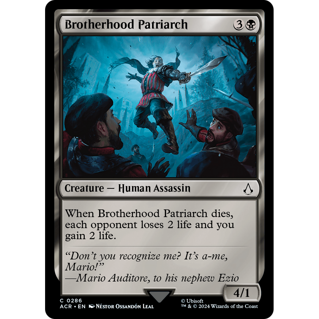Brotherhood Patriarch (ACR-286) - Assassin's Creed