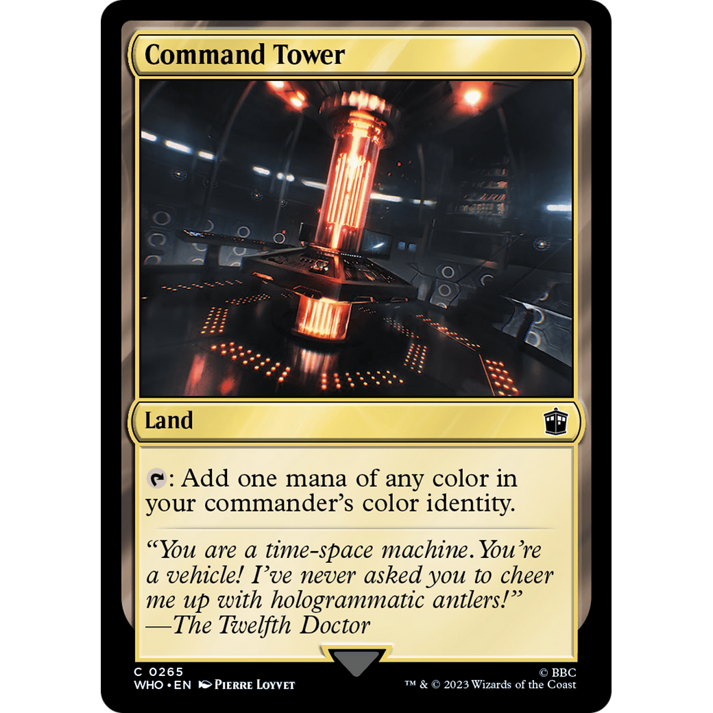 Command Tower (0265) (WHO-265) - Doctor Who Foil