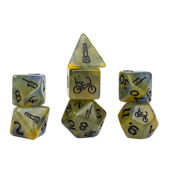 Stranger Things Adventure Dice: 7-Dice Set (Pre-Order Expected Release: 11/01/2025)