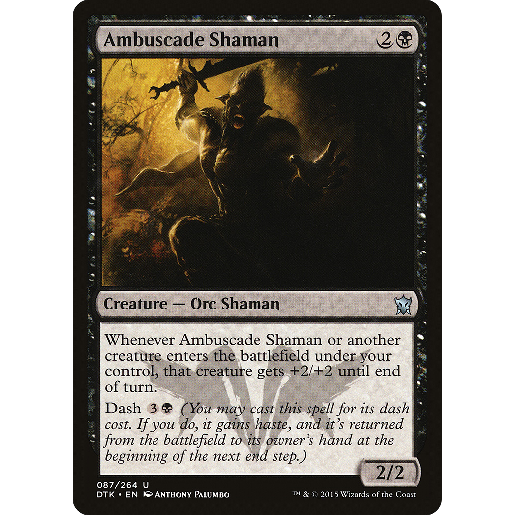 Ambuscade Shaman (DTK-087) - Dragons of Tarkir Foil