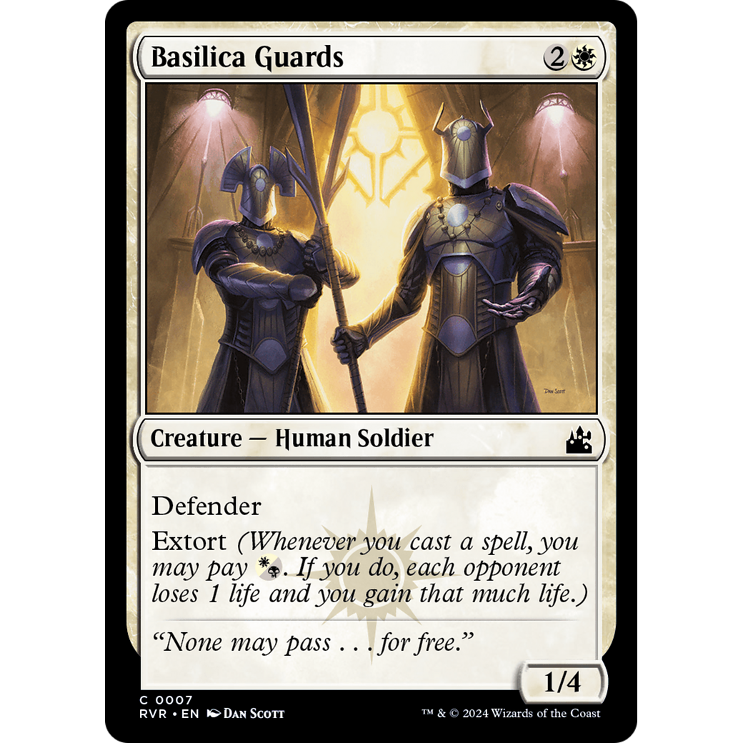 Basilica Guards (RVR-007) - Ravnica Remastered Foil