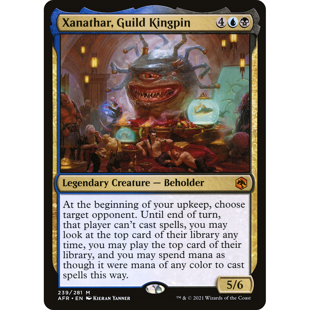 Xanathar, Guild Kingpin (AFR-239) - Adventures in the Forgotten Realms Foil