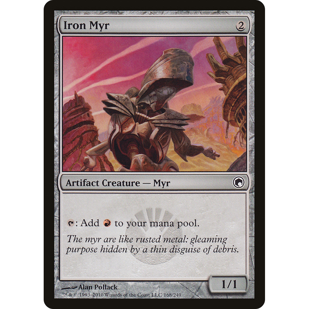 Iron Myr (SOM-168) - Scars of Mirrodin Foil