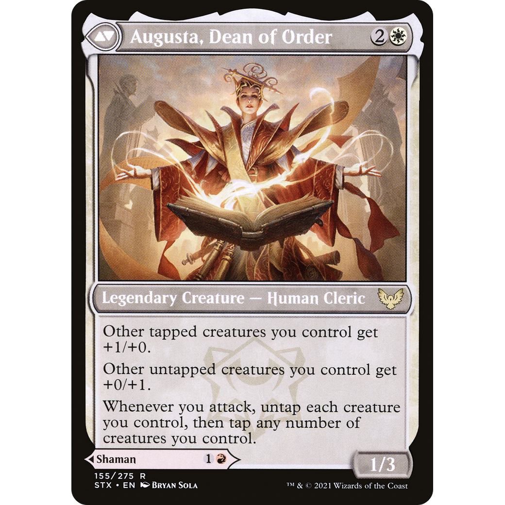 Plargg, Dean of Chaos (STX-155) - Strixhaven: School of Mages
