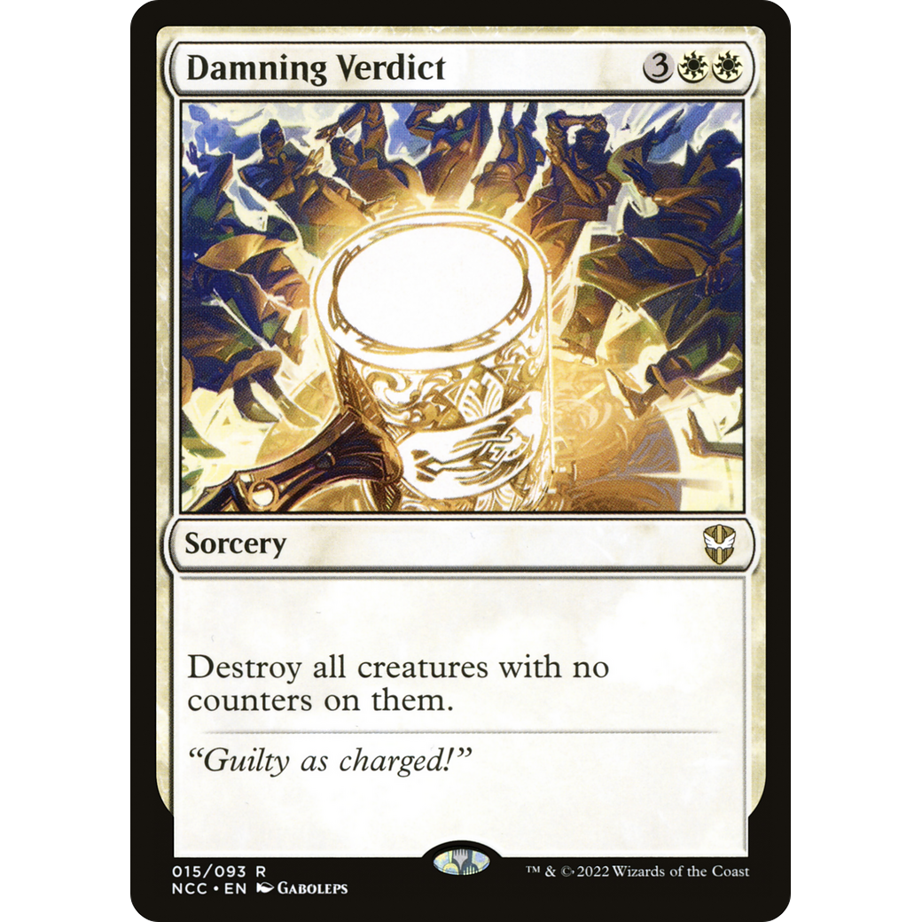 Damning Verdict (NCC-015) - New Capenna Commander