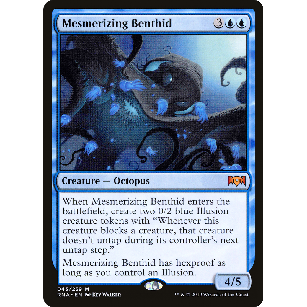 Mesmerizing Benthid (RNA-043) - Ravnica Allegiance Foil